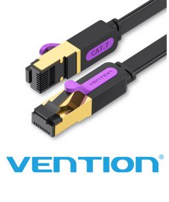 Cáp mạng 2 đầu đúc sẵn Cat7 SSTP (dẹt) 2m chính hãng Vention - ICABH