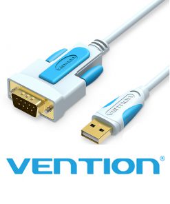 Cáp chuyển đổi USB to RS232 9 chân dương 3m chính hãng Vention VAS-C02-S300