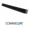 Patch panel 24 port CAT6 Commscope