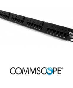 Patch panel 24 port CAT6 Commscope
