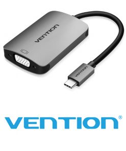 Cáp chuyển USB Type C to HDMI + VGA Vention CGKHA