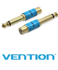 Đầu chuyển Audio 6.5mm (M) to RCA (F) chính hãng Vention VDD-C03