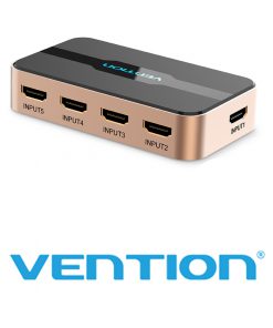 Bộ gộp HDMI 5 vào 1 ra (kèm điều khiển) chính hãng Vention ACDG0