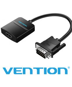 Cáp chuyển đổi VGA to HDMI (có Audio+Micro usb) chính hãng Vention ACNBB
