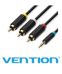 Cáp Audio 2.5mm to 3RCA 1.5m chính hãng Vention BCCBG