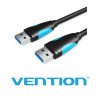 Cáp USB 3.0 M/M 1.5m chính hãng Vention VAS-A18-B150