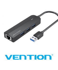 Bộ chuyển đổi USB 3.0 to Gigabit Ethernet + 3 Port USB 3.0 chính hãng Vention CKBHB