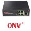 Switch POE 4 Port với 1 cổng Uplink ONV-H1004P