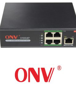 Switch POE 4 Port với 1 cổng Uplink ONV-H1004P