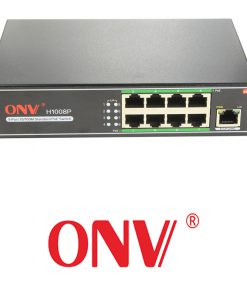 Switch POE 8 Port với 1 cổng Uplink ONV-H1008P