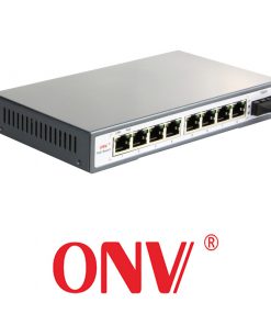 Switch POE 8 Port với 1 cổng Fiber Uplink ONV POE31008PF(8PoE+1EF)