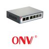 Switch PoE 6 Port Gigabit với 2 cổng Gigabit uplink ONV- POE33064P