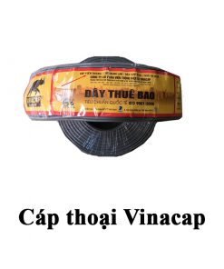 Dây điện thoại 2 đôi – 2 pair (4 lõi 2x2x0.5) Vinacap