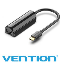 Chuyển đổi Type C to RJ45 LAN (10/100) dài 15cm Vention - CFABB