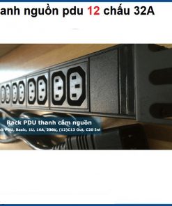 Thanh nguồn PDU 12 chấu 32A
