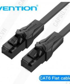 Cáp mạng đúc sẵn Cat6 UTP (dẹt) 1.5m chính hãng Vention IBABG